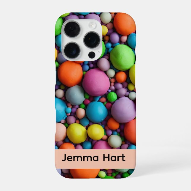 Colourful Clay Phone Case (Back)