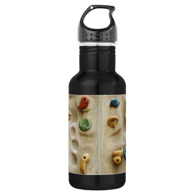 Colourful Climbing Wall Rocks 532 Ml Water Bottle (Front)