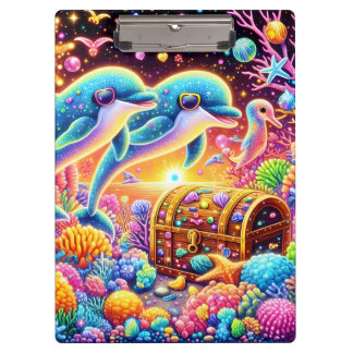 Colourful clipboard