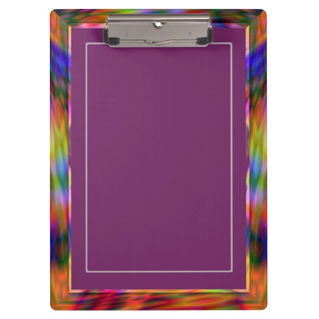 Colourful Clipboard (Front)