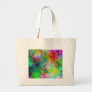 Colourful Clouds Large Tote Bag