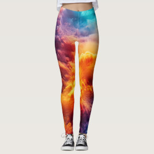 Colourful Clouds Leggings