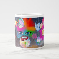colourful Clown Character