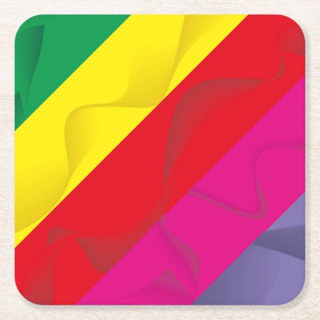 Colourful Coaster Set (Front)