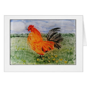 Colourful Cockeral Art