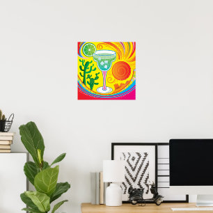 Colourful Cocktail Poster
