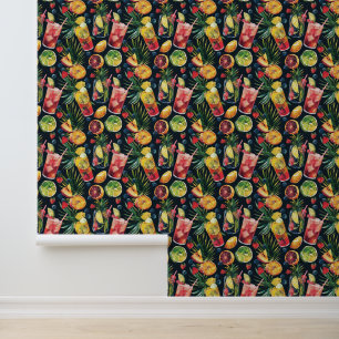 Colourful Cocktails Wallpaper