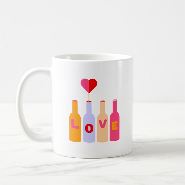 Colourful Coffee Cups (Left)