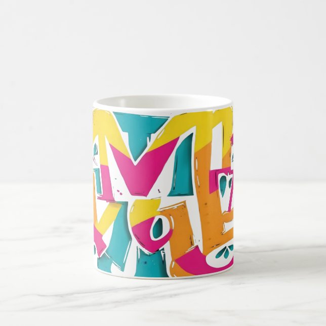 Colourful Coffee Mug (Center)