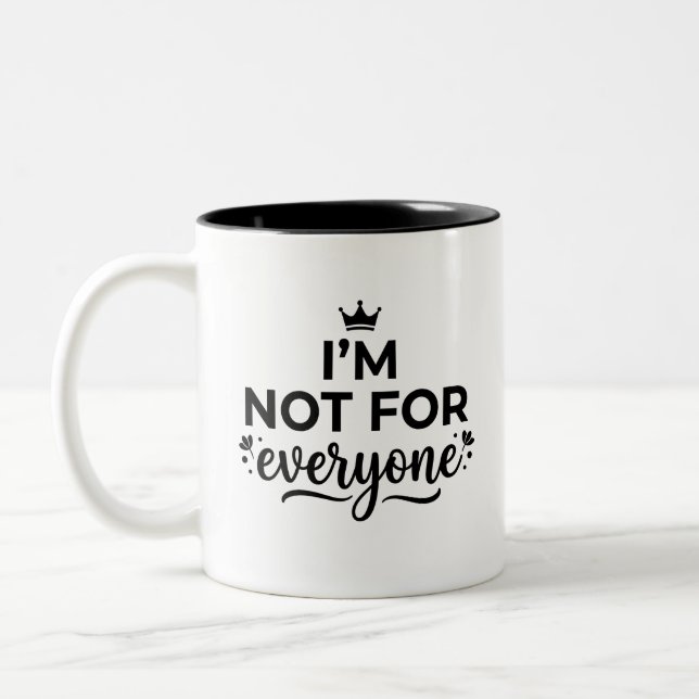 Colourful Coffee Rant Mug for Her (Left)