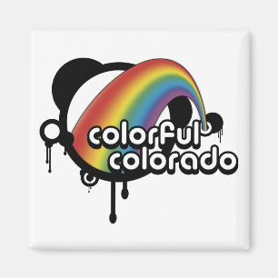 colourful colorado. magnet