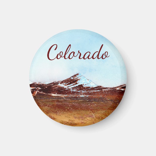 Colourful Colorado Magnet (Front)