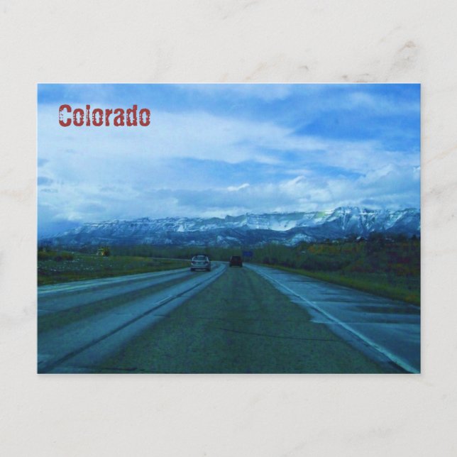 Colourful Colorado Postcard (Front)