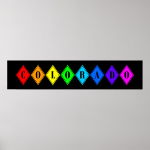 colourful colorado. v2. poster