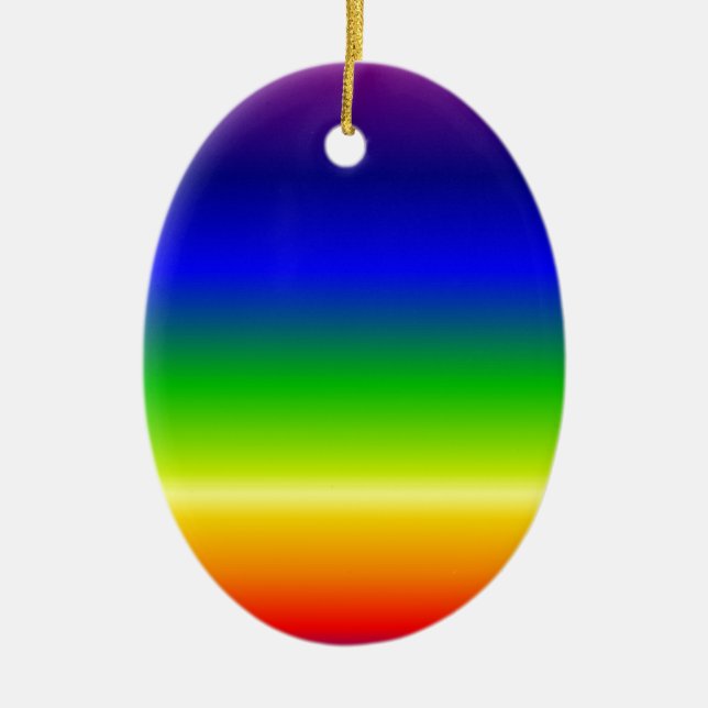 Colourful Colour Customised Designer Ceramic Tree Decoration (Front)