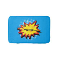 Colourful Comic Book Style Custom Name