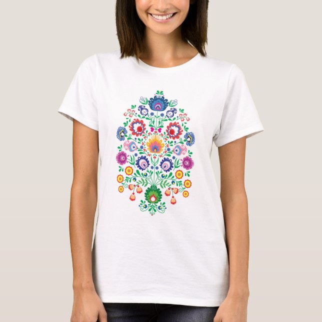 Colourful composition, folklore T-Shirt (Front)