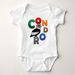 Colourful Condor Baby Bodysuit