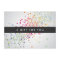 Colourful Confetti Bokeh on Grey Gift Certificate