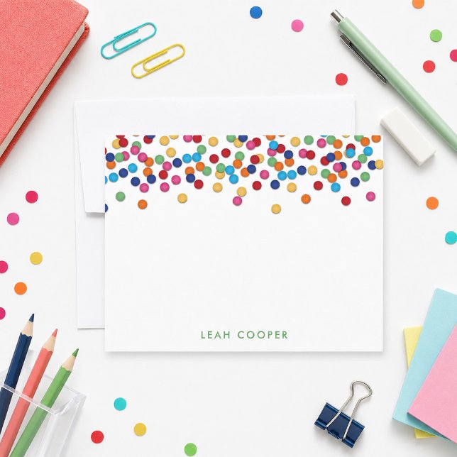 Colourful Confetti Card (Creator Uploaded)