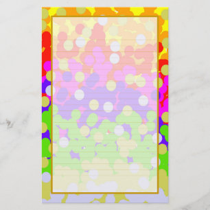 Colourful Confetti Fine Lined Stationery