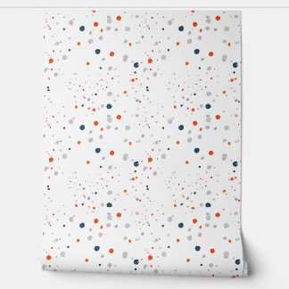 Colourful Confetti Pattern Peel and Stick Wallpaper