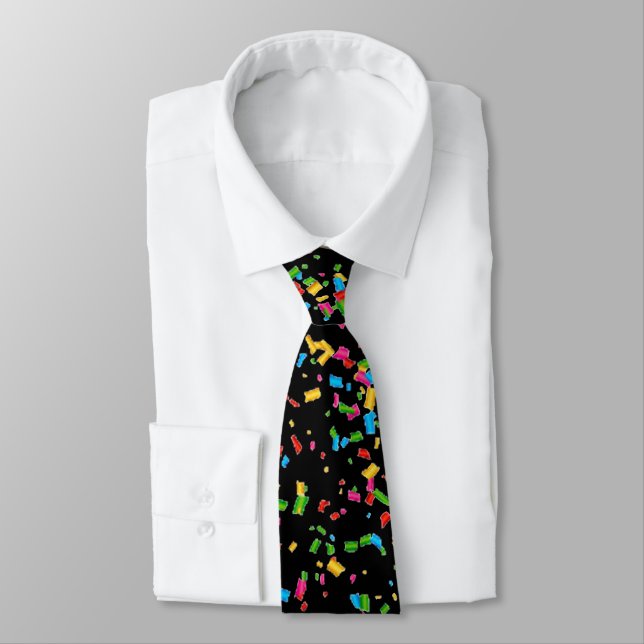Colourful confetti tie (Tied)