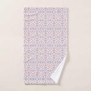 Colourful Contemporary Shapes Pattern Hand Towel