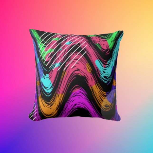 Colourful Contrast Cushion (Creator Uploaded)