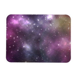 Colourful Cool Nebula and Stars in Space Magnet