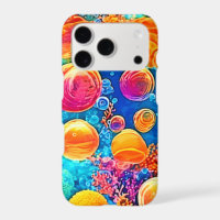 Colourful Coral Reef Bubbles