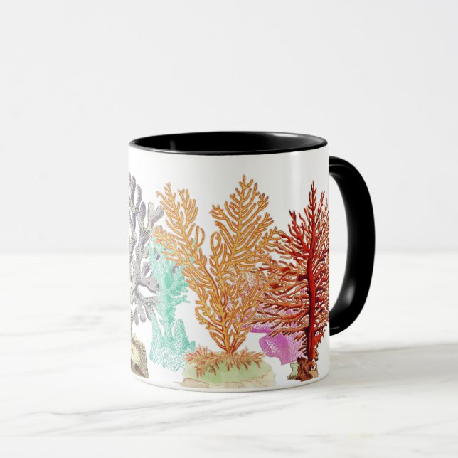 Colourful Coral reef in Tropical Sea Rocks Ocean  Mug (Front Right)