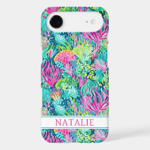 Colourful Coral Reef Monogrammed
