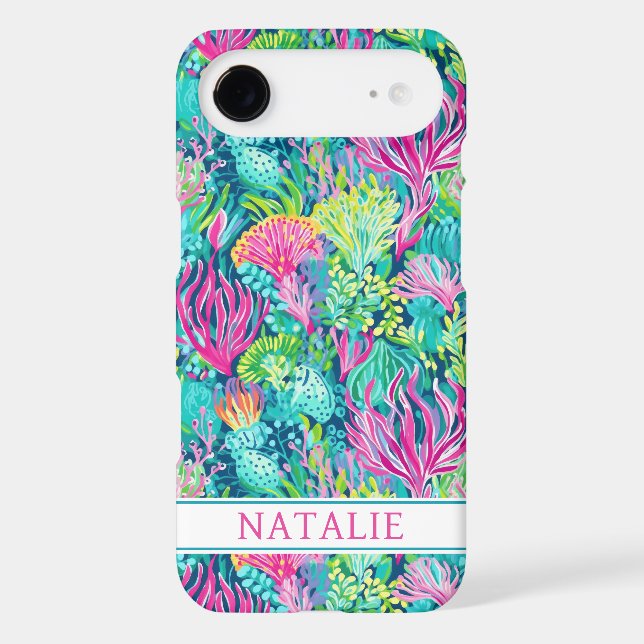 Colourful Coral Reef Monogrammed (Back)