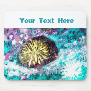 Colourful Coral Reef Personalised Mouse Pad