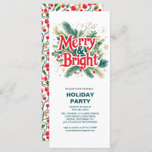 Colourful Corporate Merry & Bright Christmas Party