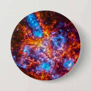 Colourful Cosmos 7.5 Cm Round Badge