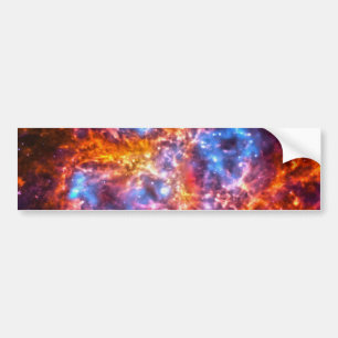 Colourful Cosmos Bumper Sticker