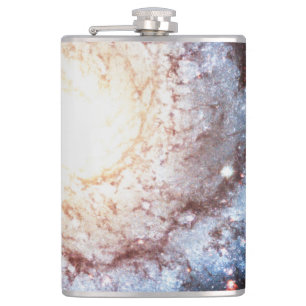 Colourful Cosmos Hip Flask
