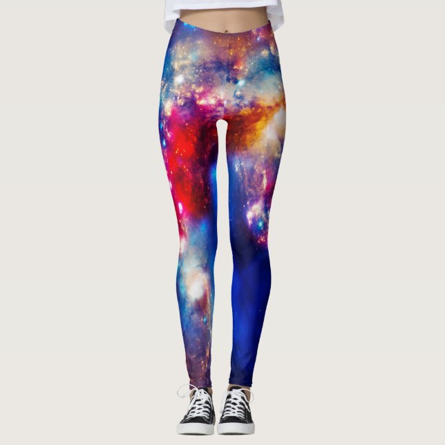 Colourful Cosmos Leggings (Front)