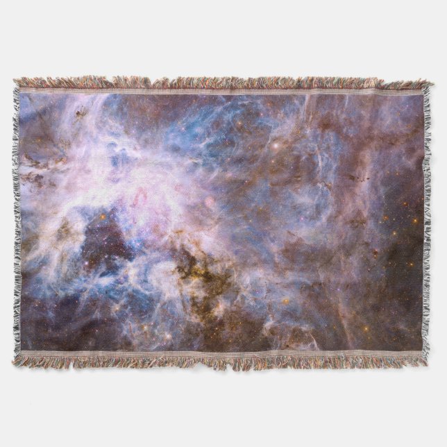 Colourful Cosmos Throw Blanket (Front)