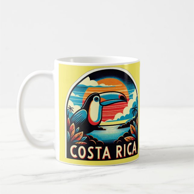 Colourful COSTA RICA Mug (Left)