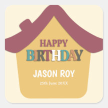 Colourful Cosy House Kids Birthday Party 