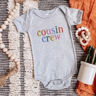 Colourful Cousin Crew Matching Family Baby Bodysuit