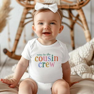 Colourful Cousin Crew Matching Family Baby Bodysuit