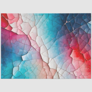 Colourful Crackle Paper Art Tissue Paper