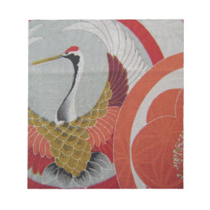 Colourful Crane Notepad