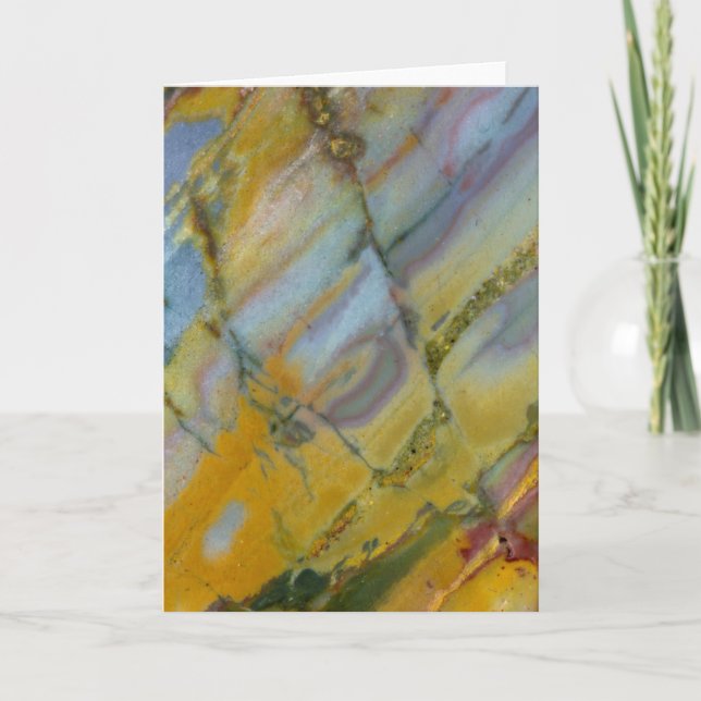 Colourful Crayola Jasper Card (Front)