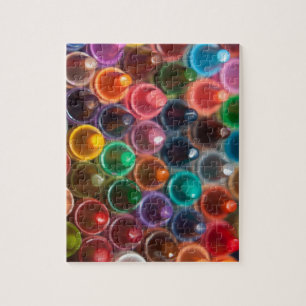 colourful crayons jigsaw puzzle