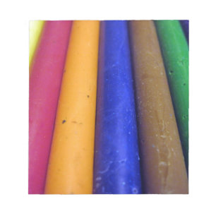 Colourful Crayons Notepad
